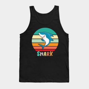 Vintage Retro Shark Tank Top